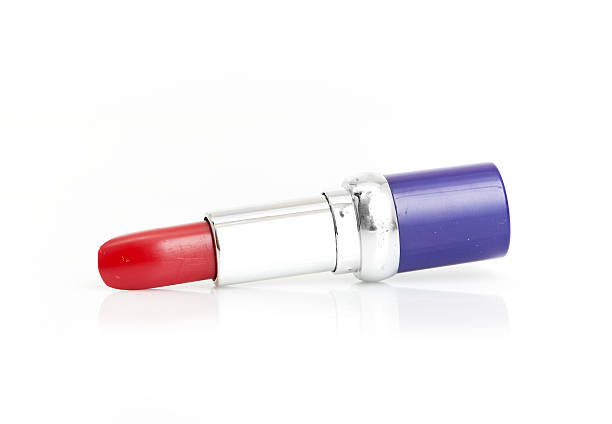 istock close up of a lipstick on white background 185947268