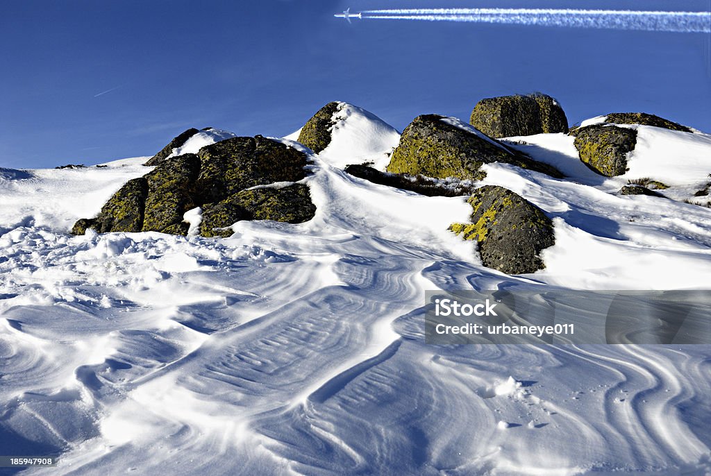 Inverno - Foto stock royalty-free di Aeroplano