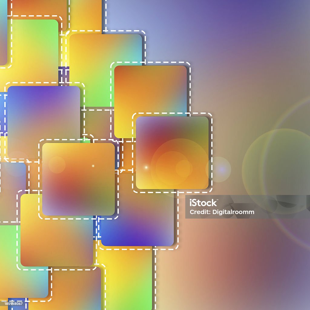 Square Round Design Round Square Design Stock Illustration - Download Image Now - Abstract ...