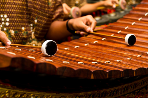 ancient thai style xylophone