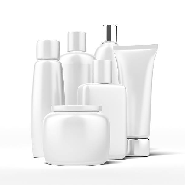 istock Set of beauty hygiene containers 185948439