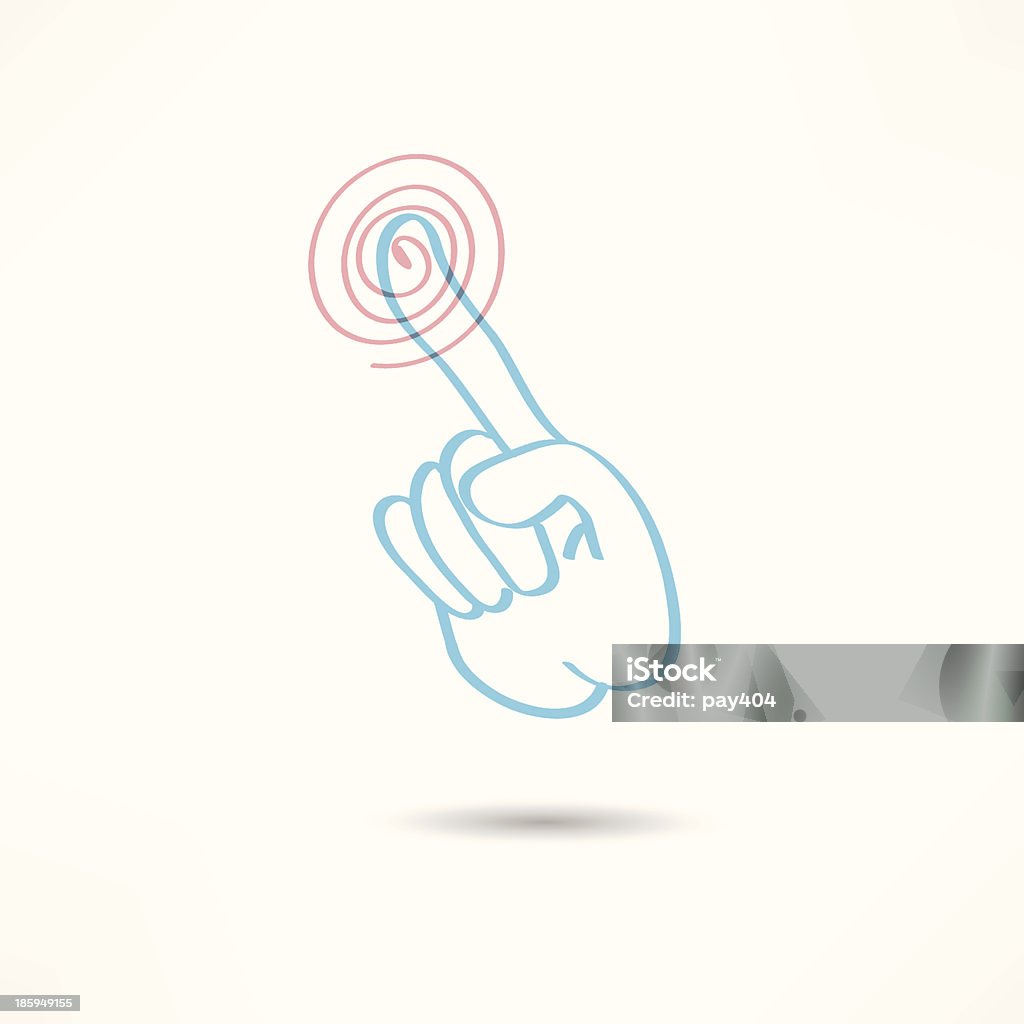 touch finger Activity stock vector