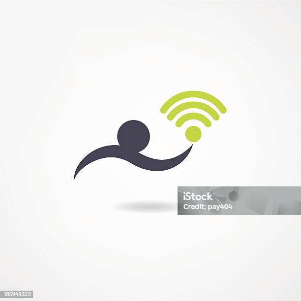 Ikona Wifi - Stockowe grafiki wektorowe i więcej obrazów Bez ludzi - Bez ludzi, Biznes, Dworzec