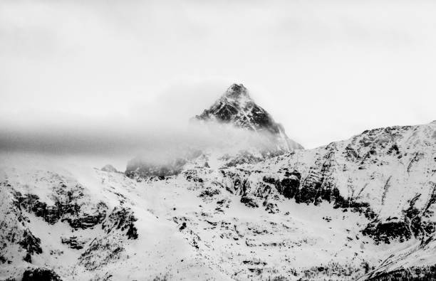 istock Monviso mountain peak covered with snow 1859498645