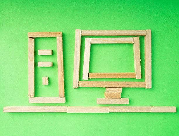 istock computer made of wooden blocks 185951374