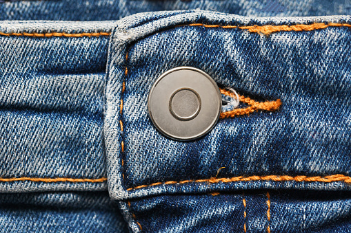 Jeans fly button.