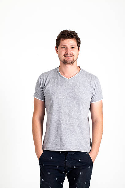 istock Portrait of a smiling young man 185955755
