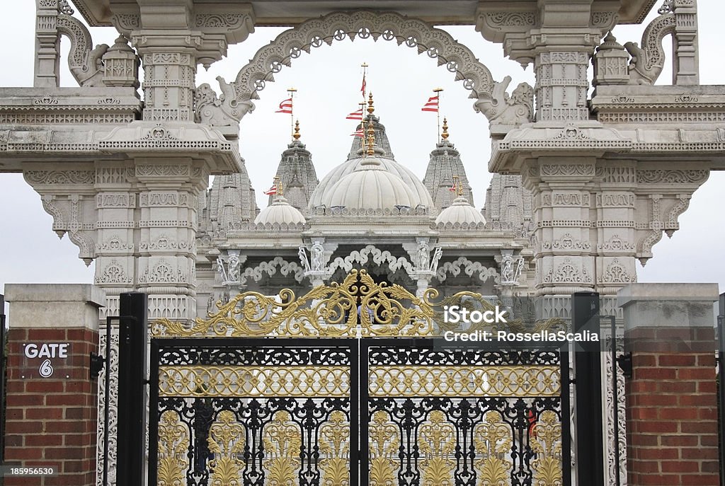 Templo de Neasden, Londres - Royalty-free Templo Foto de stock