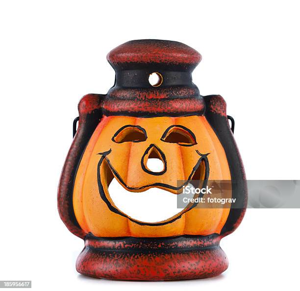 Pumpkin Lantern With Candle Stock Photo - Download Image Now - Autumn, Backgrounds, Burning