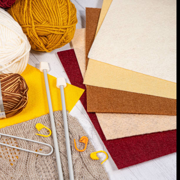 istock Threads in reels. Colored bobbins for embroidery knitting hobby accessories creativity. 1859569192
