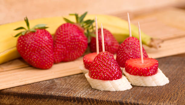 istock Tasty strawberry and banana 185959863