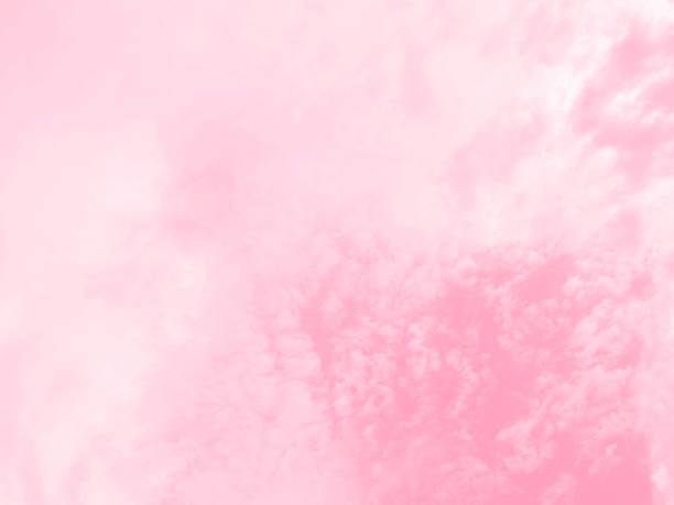istock Soft Pink pastel color sky and clouds background 1859600763