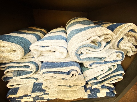 Towels at a Hotel Pool