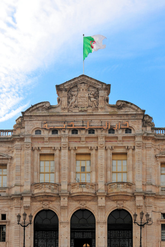 Oran, Algeria: renaissance frontage of the City Hall