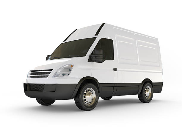 istock White commercial vehicle 185965354