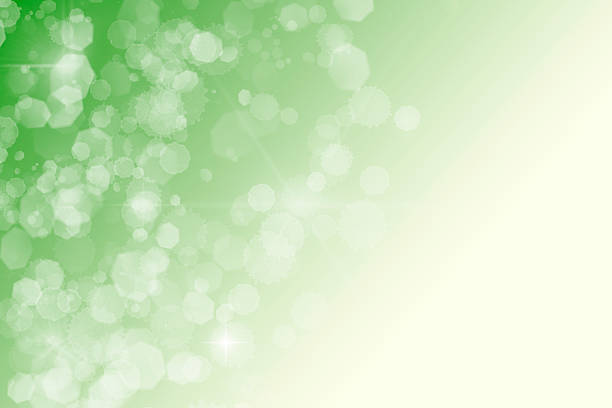 istock green abstract background white sparkles bokeh stars 185965849