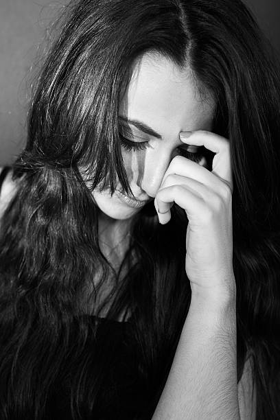 sad young woman