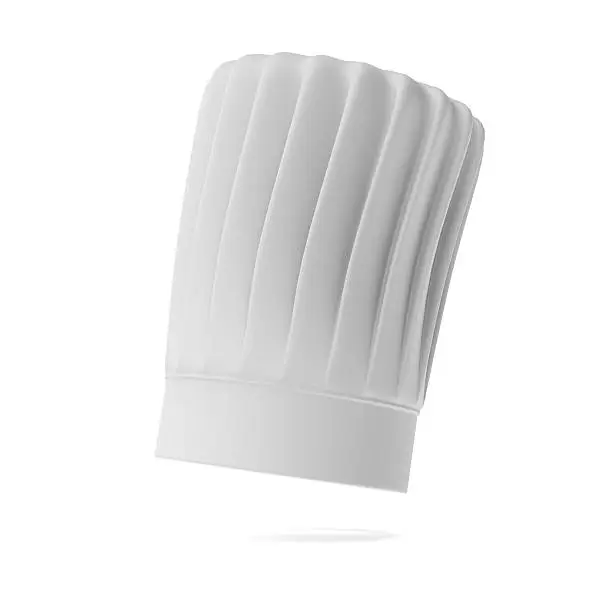 Photo of White tall chef hat