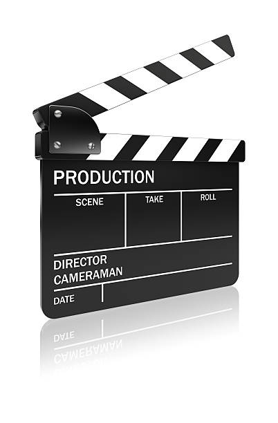 istock Film slate board 185967580
