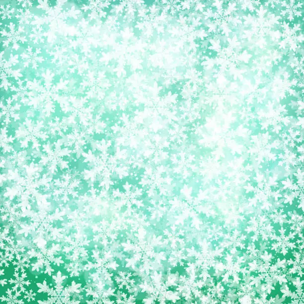 Vector illustration of Abstract Christmas background with soft fluffy snow