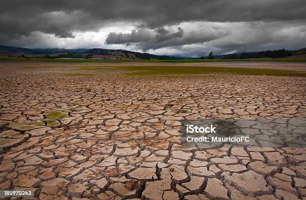 About To Rain Drought Stock Photo - Download Image Now - Climate Change, Lake Bed, Absence