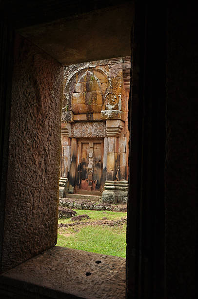 istock View of architecture from window at Prasat Khao Panom Rung 185970995