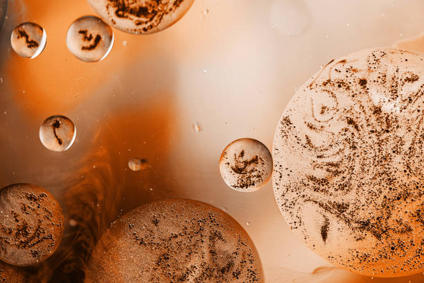 istock abstract background with oil bubbles on water surface 1859719299