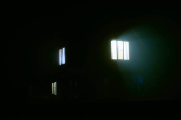 istock Mystical Blue Light from the windows 1859738156