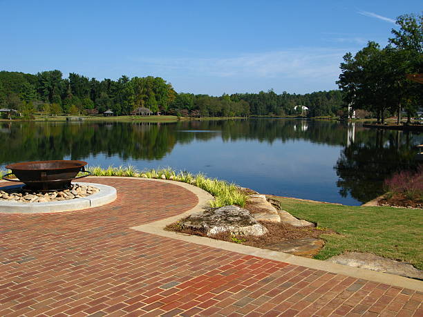 istock Furman University lake 185974381