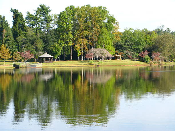 istock Furman University lake 185974473