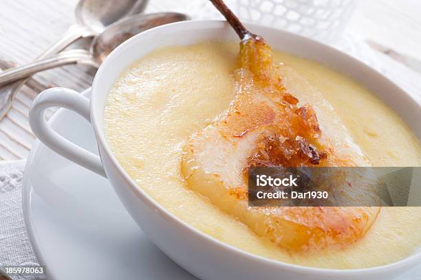 To Flambé Williams Pears With Semolina Stock Photo - Download Image Now - Autumn, Bartlett Pear, Caramel