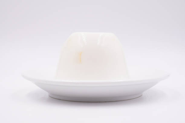 istock Yogurt and coconut cream jelly 1859797787