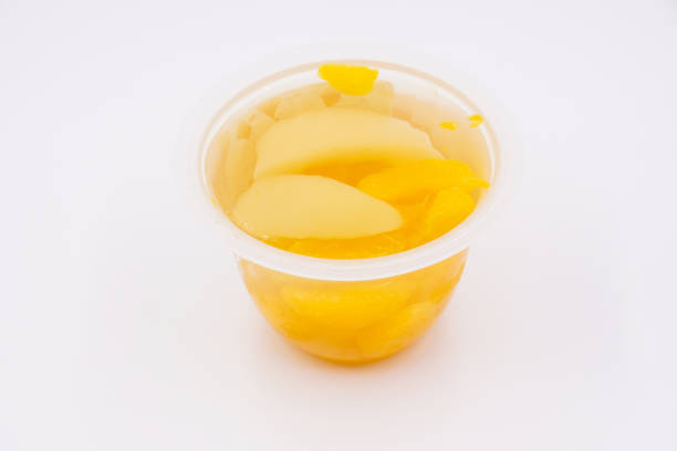 istock Mixed fruit jelly with peach, orange and pineapple 1859798194