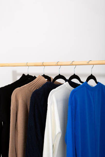 istock Winter or demi-season wardrobe items 1859798472