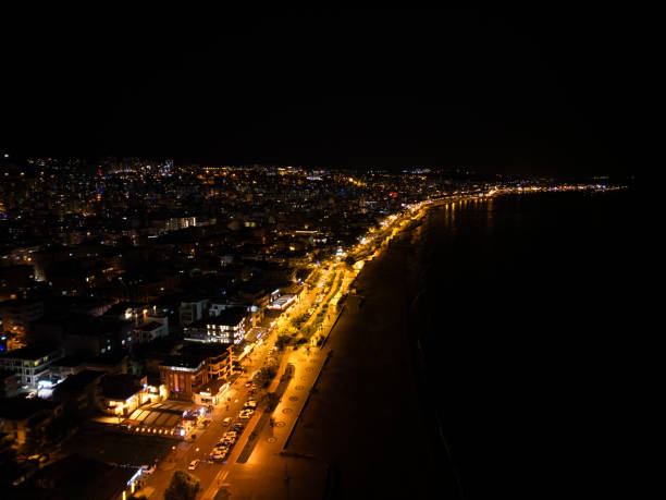 istock Samsun Atakum city lights coast and structure 1859834559