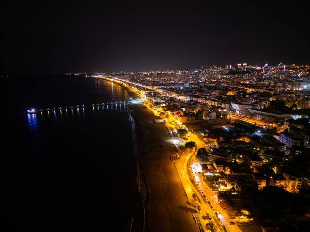 istock Samsun Atakum city lights coast and structure 1859835084