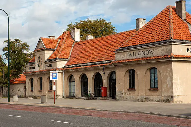 Postal historic building Wilanów, Poland