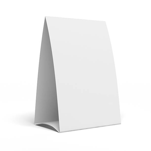 Table Tent stock photo
