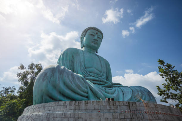 Big Buddha Daibutsu (Japanese style) at Wat Phra That Doi Phrachan, Lampang Province.