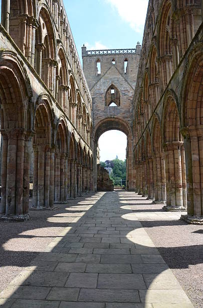 istock Ground Floor Interior of Jedburgh Abbey 185984416