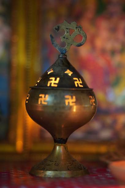 istock Brass Akhand Jyoti Deep Diya 1859848442