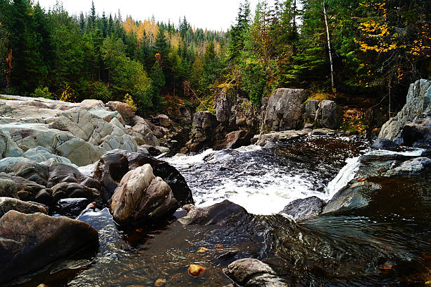istock Magnificent Canadian falls, Quebec, Canada 185985434