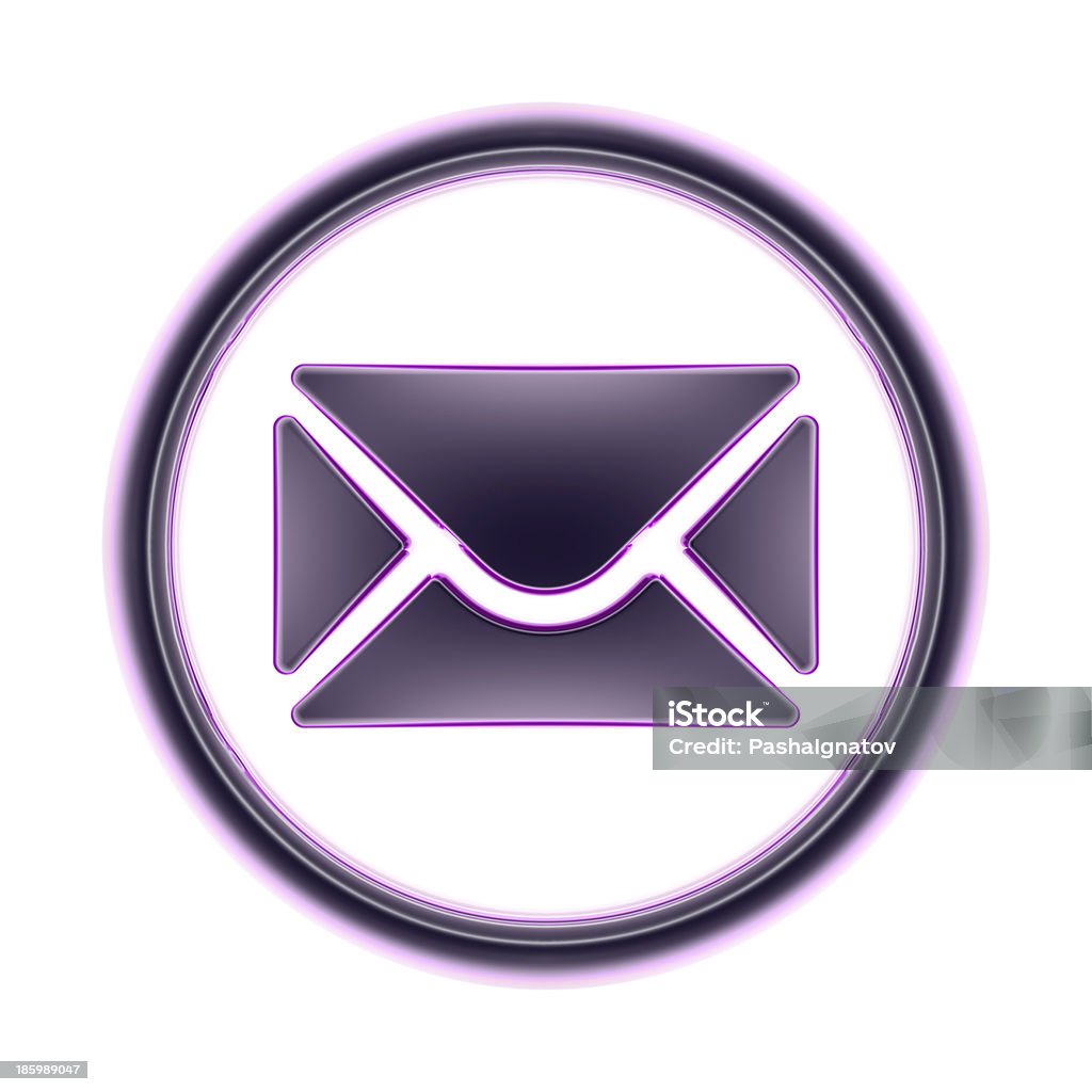 email Icon Cut Out Stock Photo