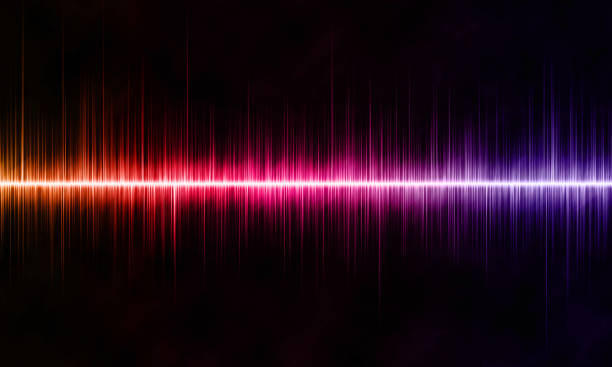 istock Colorful sound wave. Voice, audio energy concept, background 1859957678