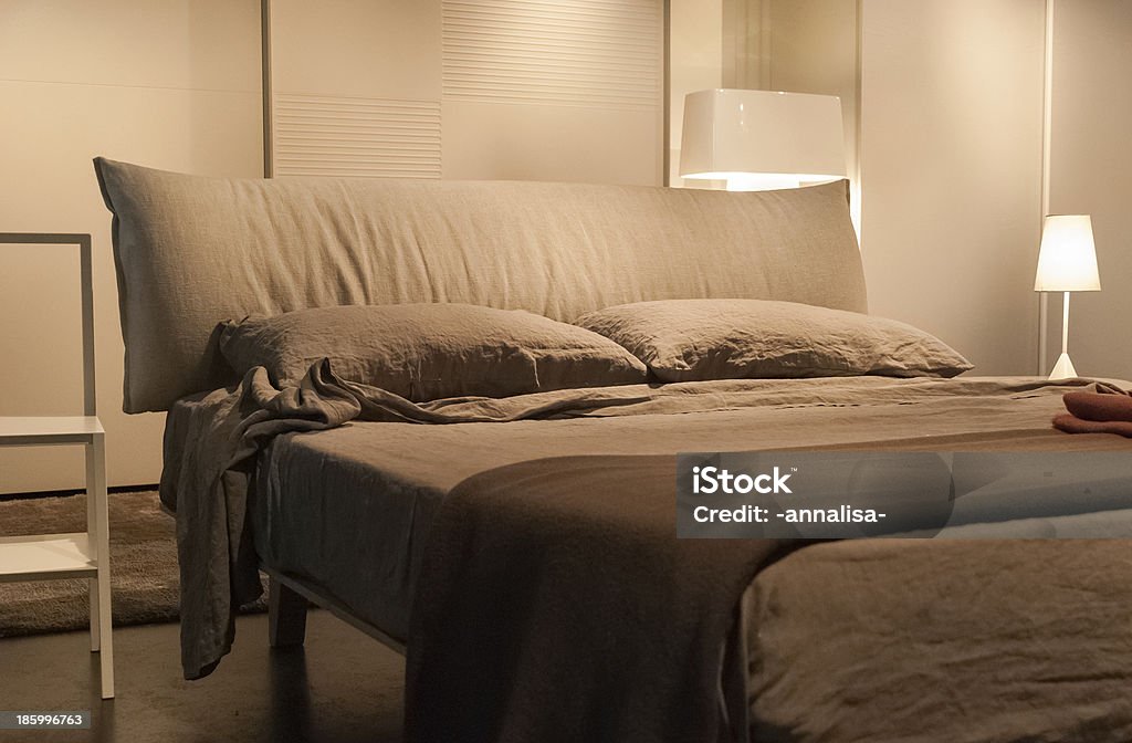 Bedroom Modern bedroom Apartment Stock Photo