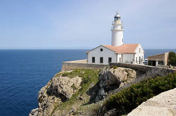 Lighthouse at Punta de Capdepera, Majorca