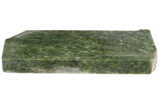 Wyoming jade isolated on white background