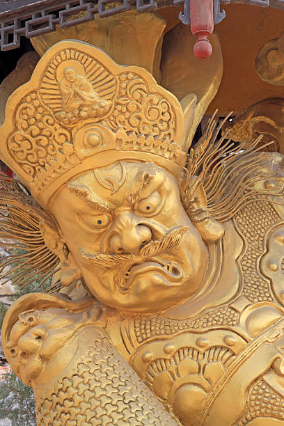 istock buddhism bodhisattva statues in a temple 186003667