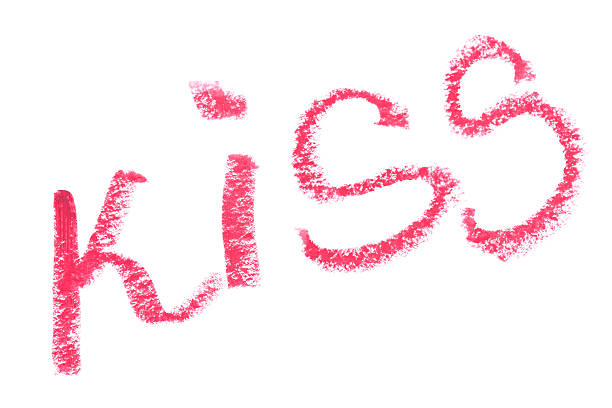 istock Inscription lipstick 