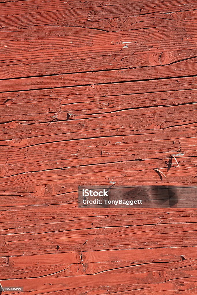 Marrón rojo y descamación fondo de madera de pintura de color - Foto de stock de Abstracto libre de derechos